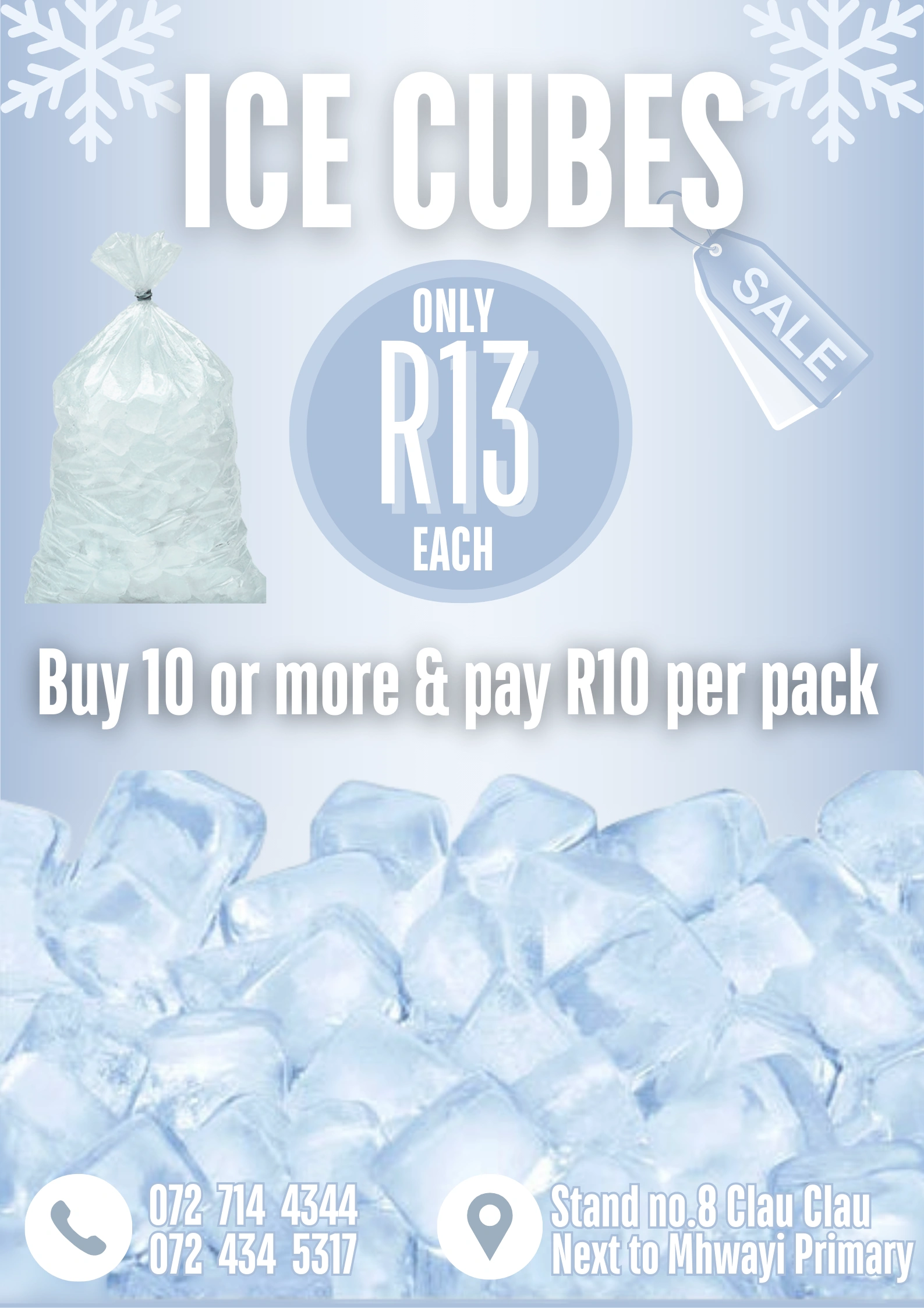 Brand Identity — Ice Poster